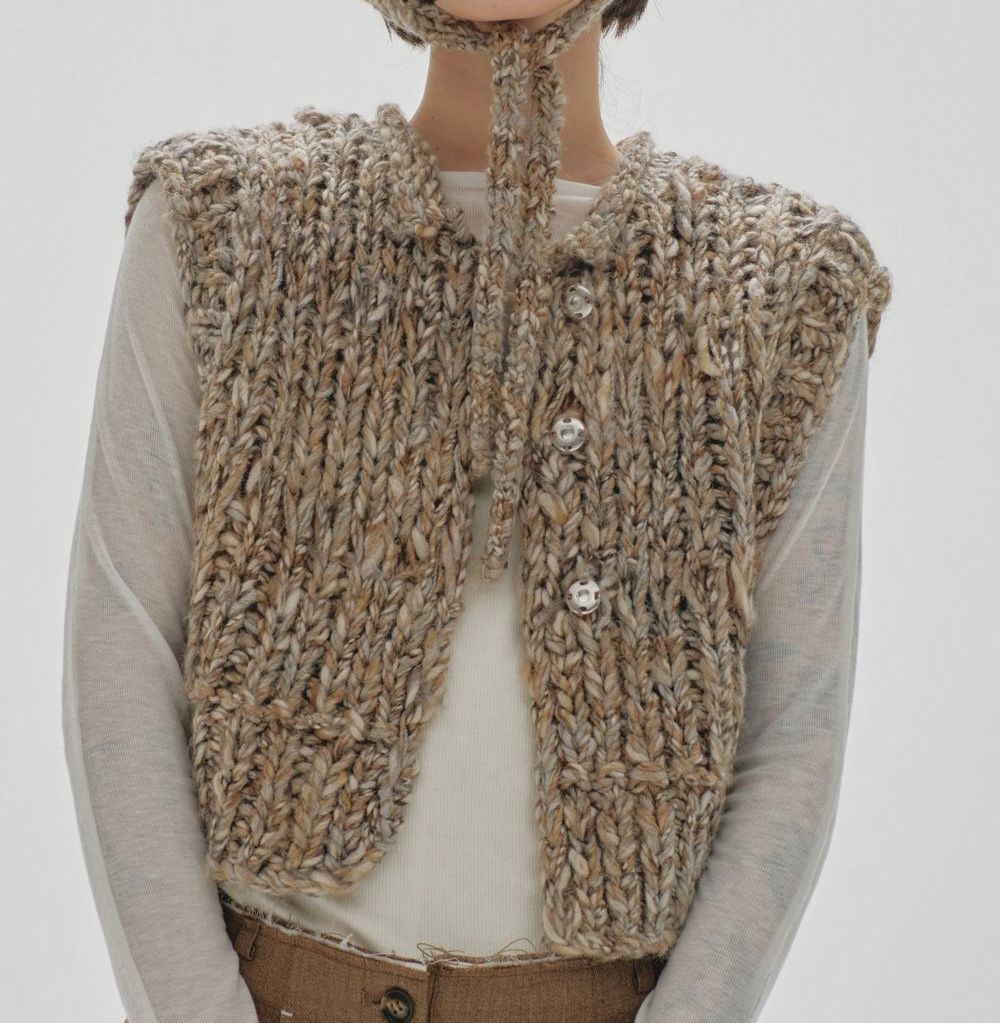 トップス TODAYFUL Mix Handknit Vest TODAYFUL (トゥデイフル）Mix Handknit Vest 即日発送 : RAPTURE