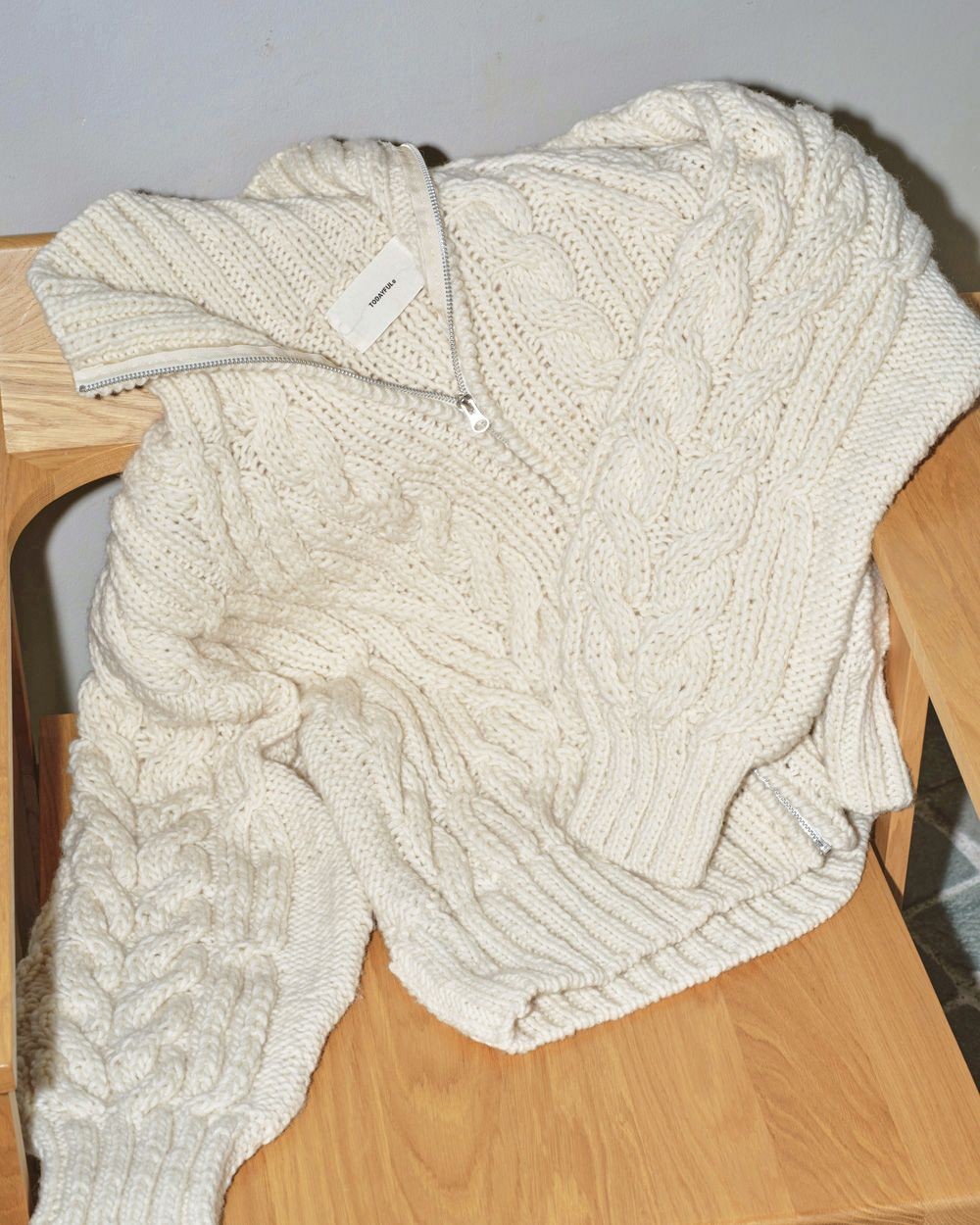 TODAYFUL SALE (トゥデイフル）Volume Handknit Cardigan 即日