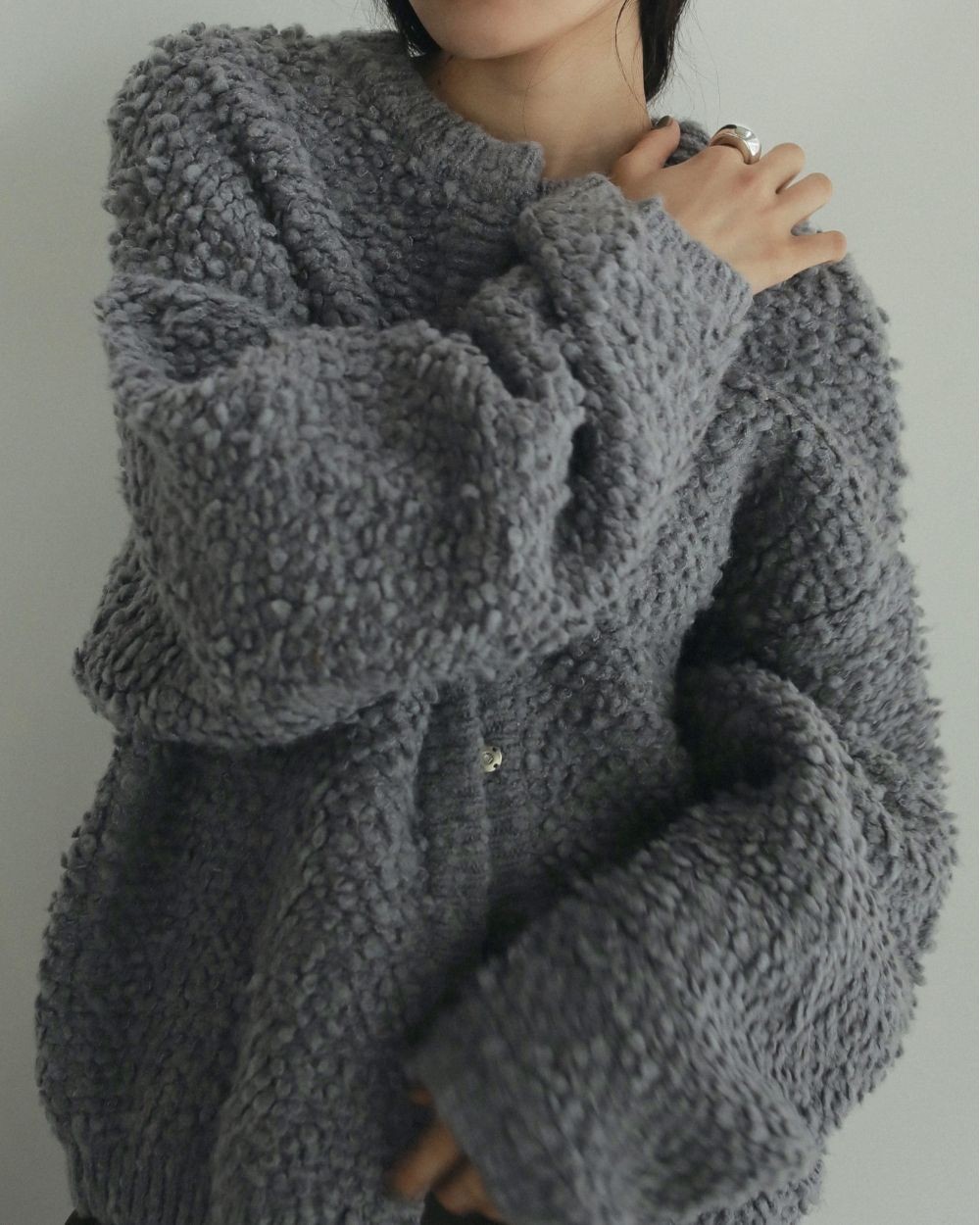 新品 anuke アンヌーク Layered Knit Combi ニット anuke / アンヌーク 】Layered Knit Combi