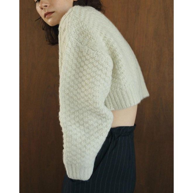 anuke（アンヌーク） Cable Knit Cardigan 24秋冬 62420508 即日発送