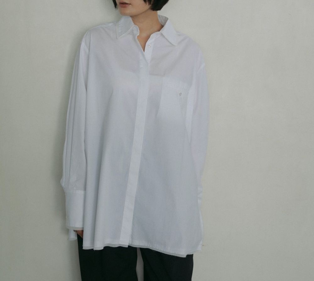 anuke（アンヌーク） (アンヌーク）Cotton Oversize Shirts 即日発送
