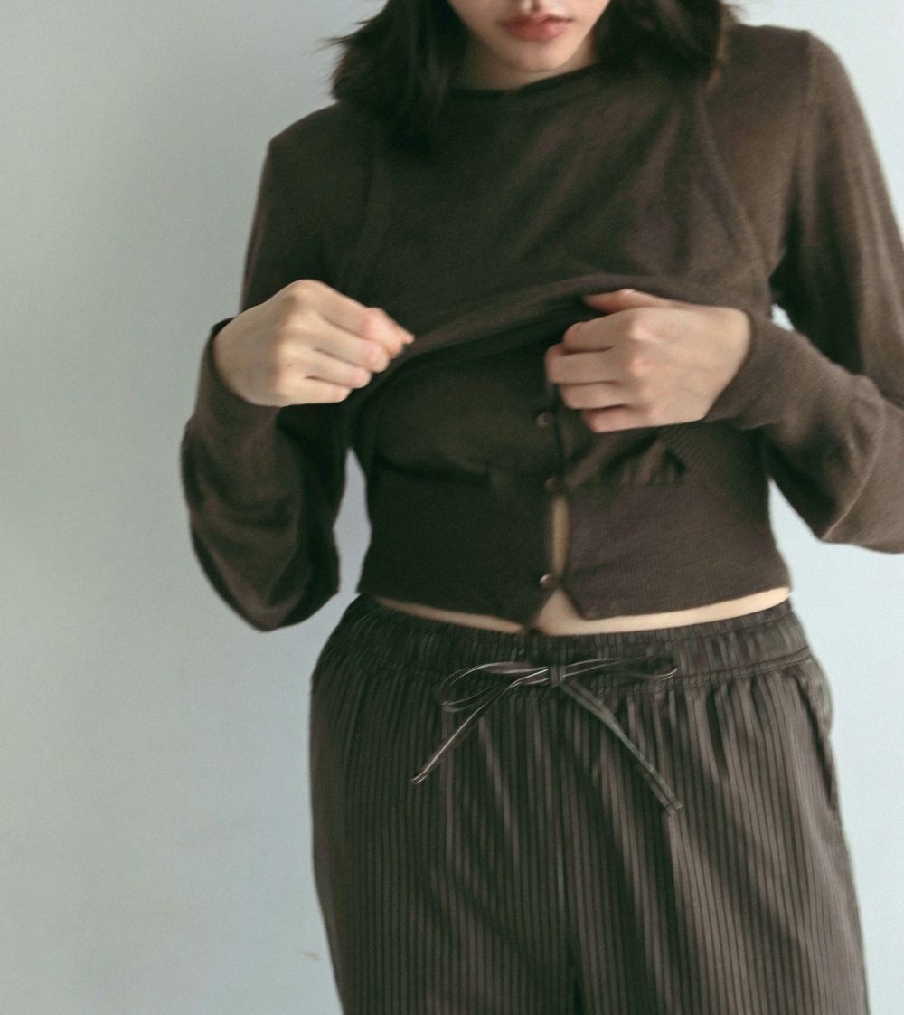 anuke（アンヌーク） SALE Layered Mohair Knit 即日発送 : RAPTURE