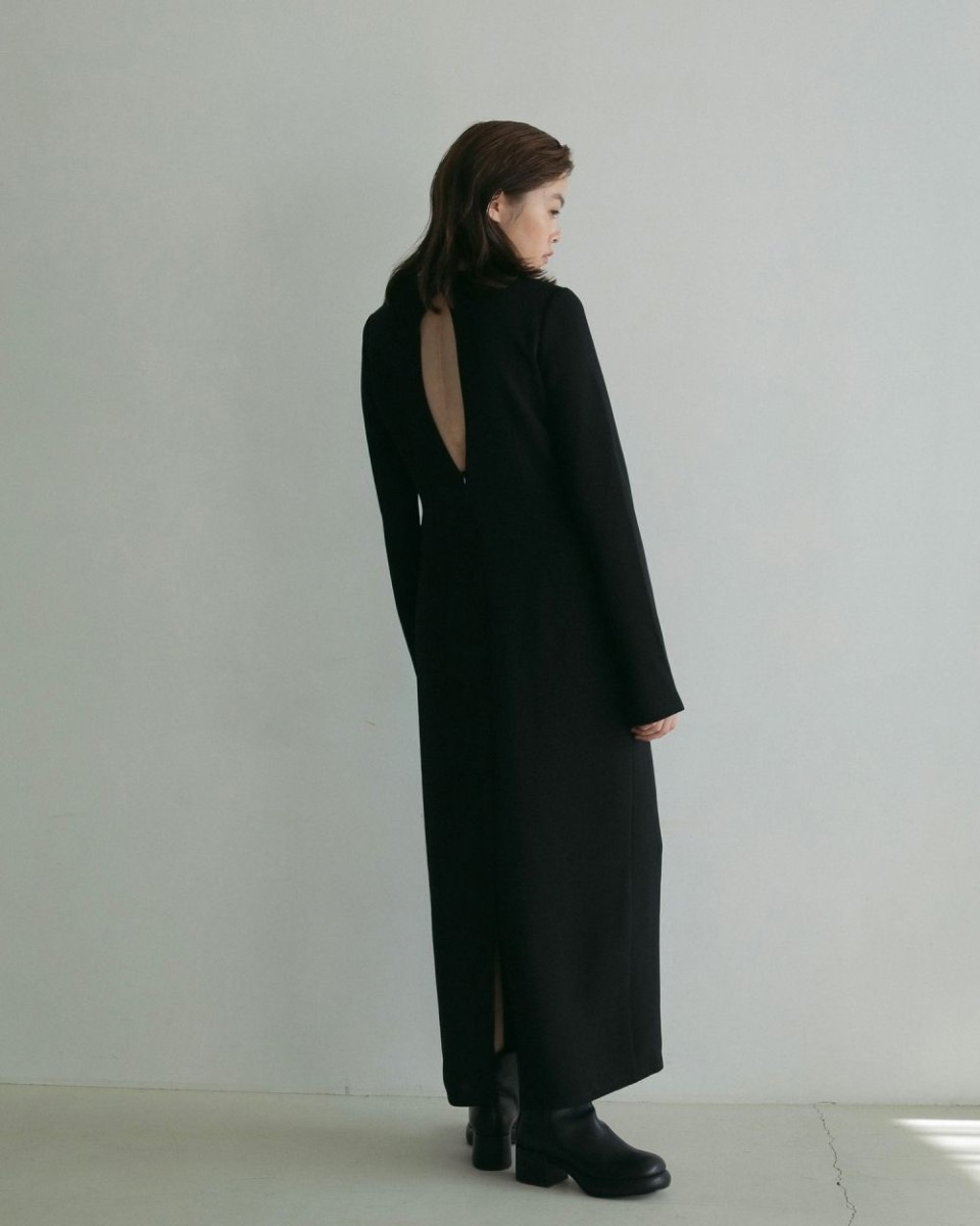 最終価格 新品 anukeアンヌーク バックオープンワンピース TODAYFUL anuke（アンヌーク） (アンヌーク）Backopen Georgette Onepiece 即日