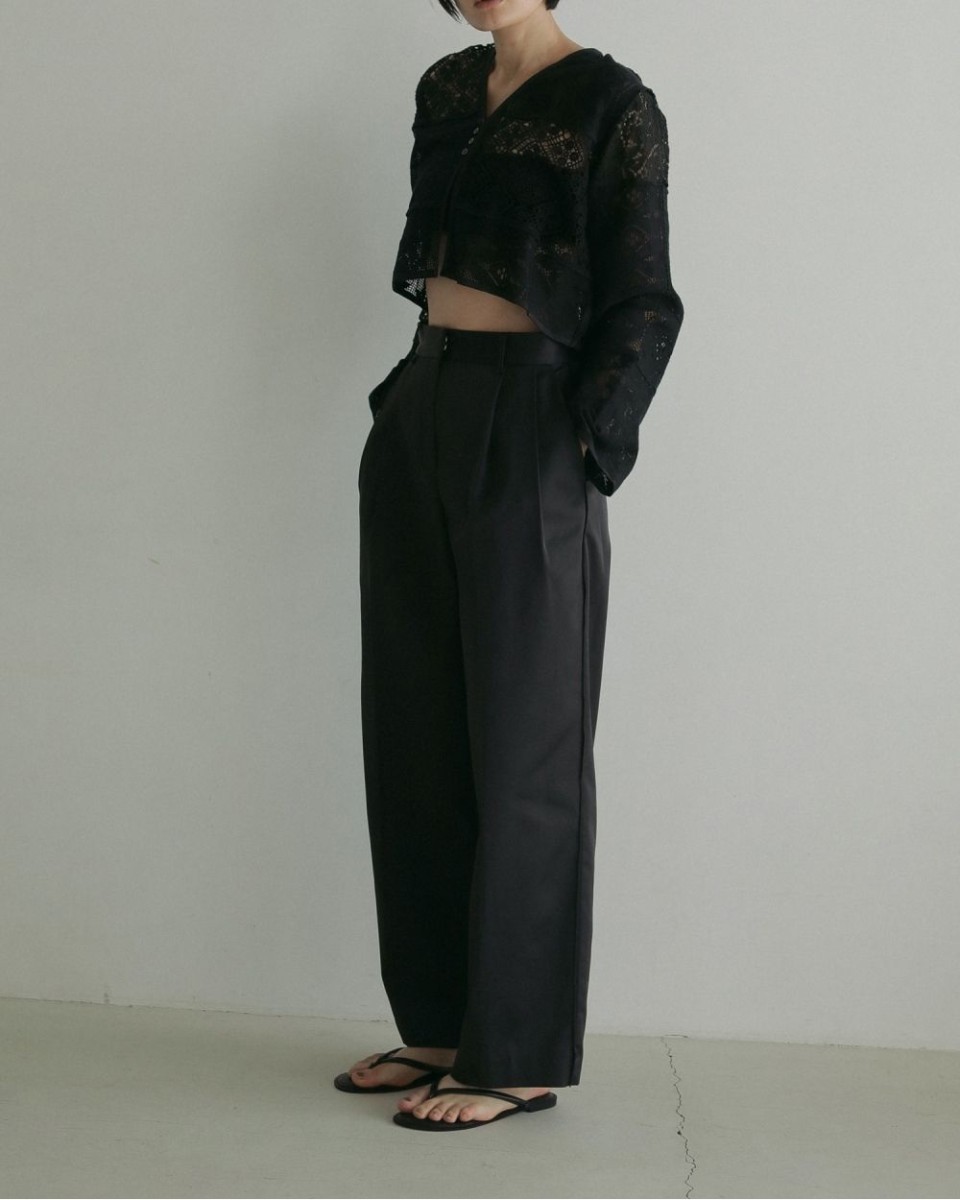 anuke（アンヌーク） (アンヌーク）Satin Wide Pants 即日発送