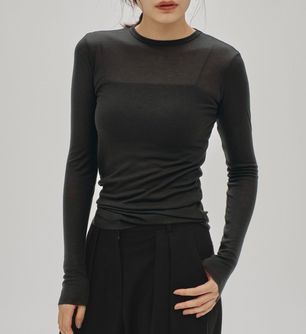 値下げBack Layered Long T-shirts/Todayful TODAYFUL (トゥデイフル）Back Layered Long T-shirts 即日発送