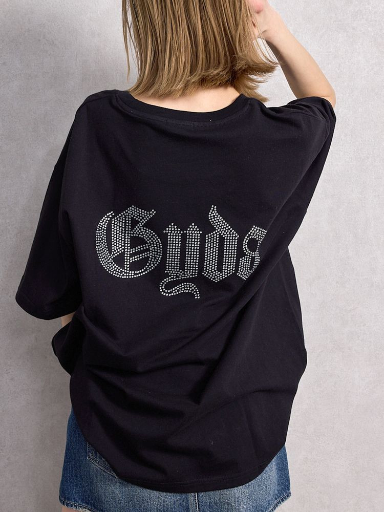GYDA GYDA（ジェイダ）BACK bijou BIG Tシャツ 即納 : RAPTURE