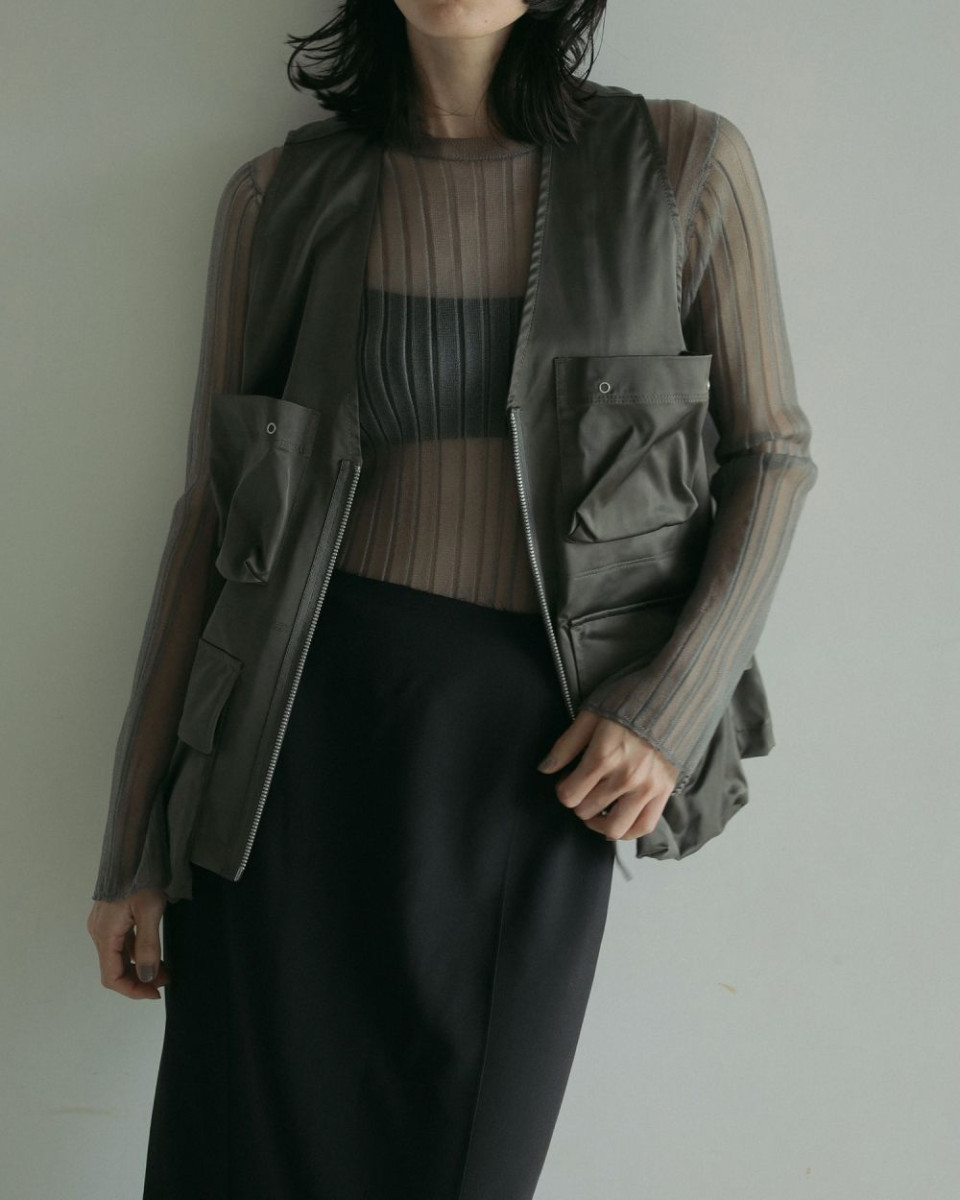 anuke アンヌーク　ette Pencil Skirt anuke（アンヌーク） (アンヌーク）Cutoff Pencil Skirt 即日発送 SALE