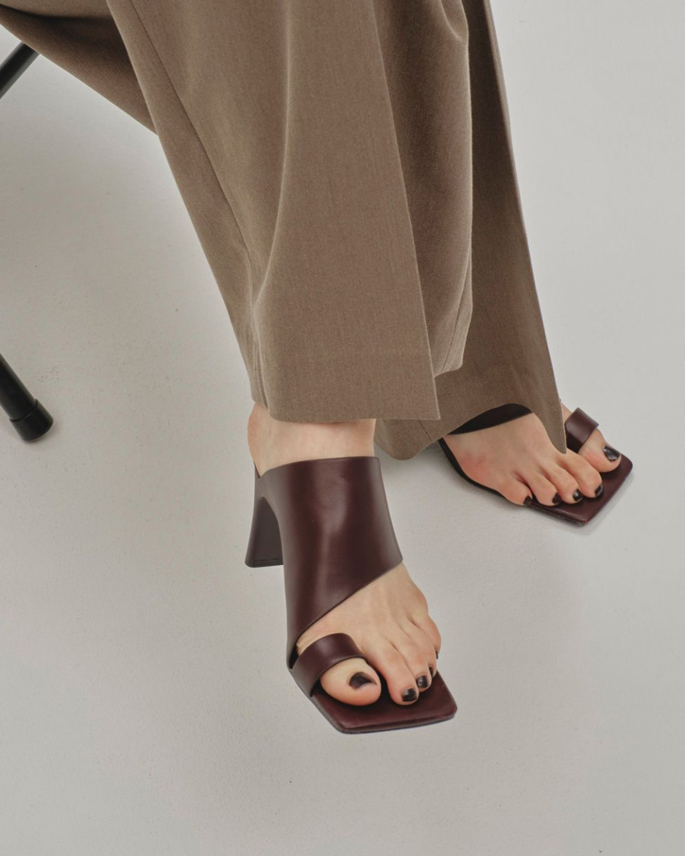 TODAYFUL (トゥデイフル）Square Leather Sandals SALE : RAPTURE