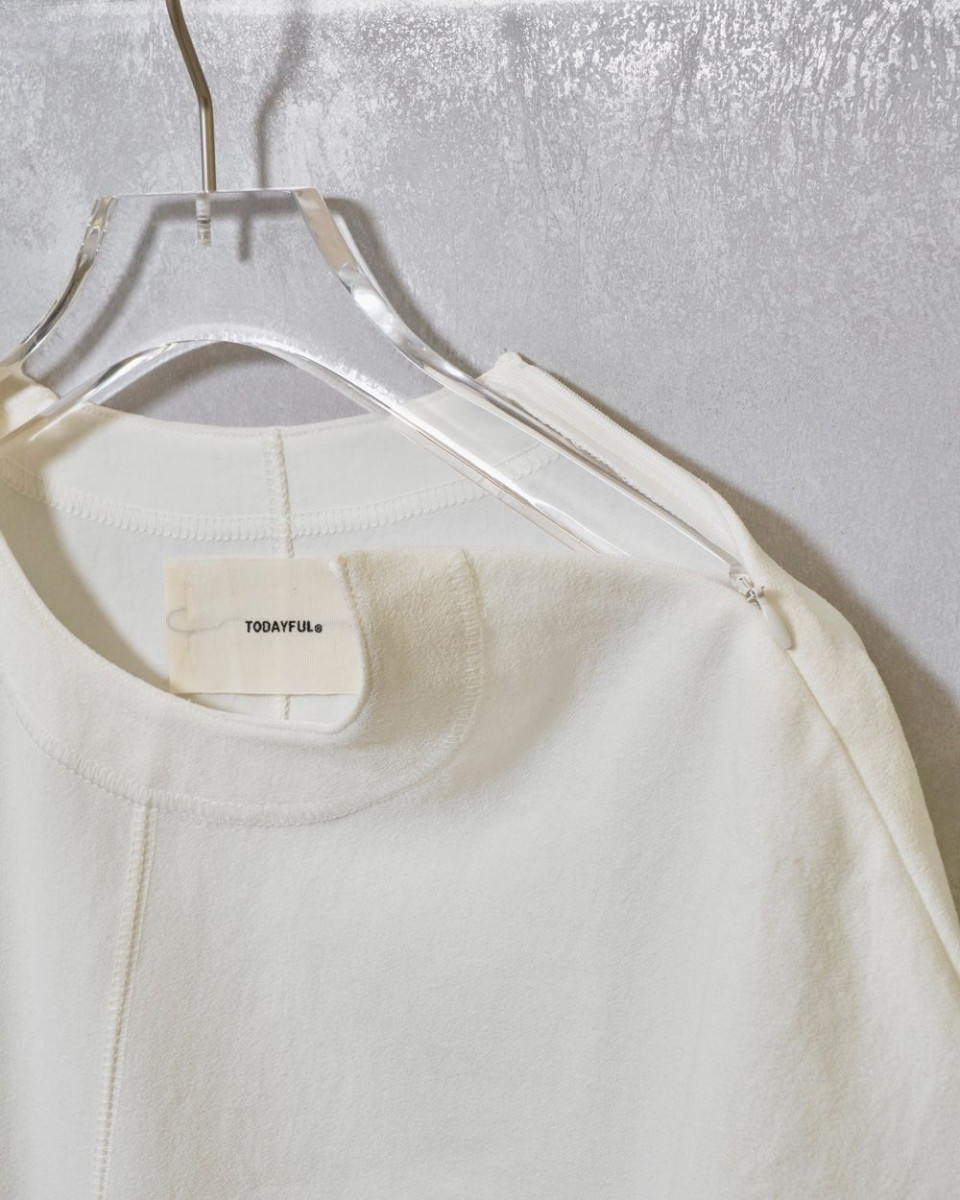 TODAYFUL (トゥデイフル）Back Satin Pullover 即納 SALE