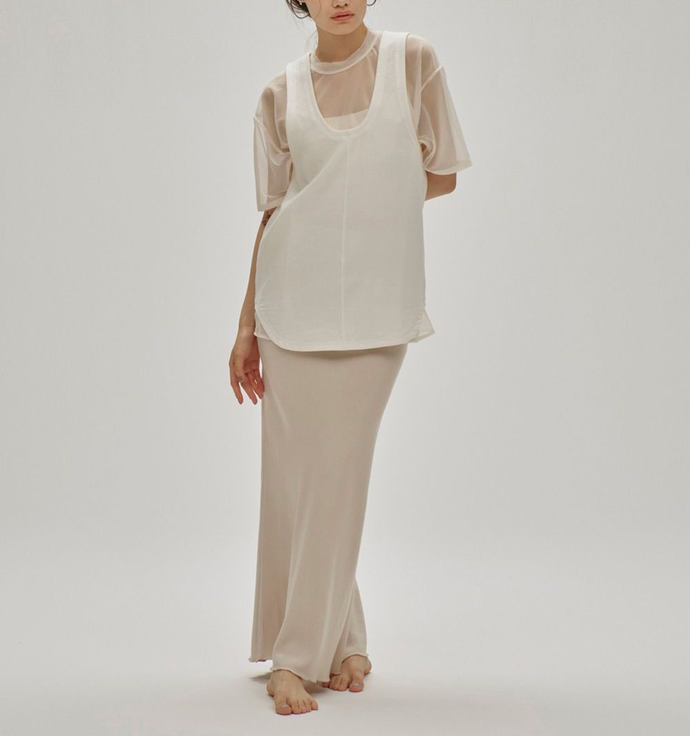TODAYFUL (トゥデイフル）Back Satin Tanktop 即納 SALE