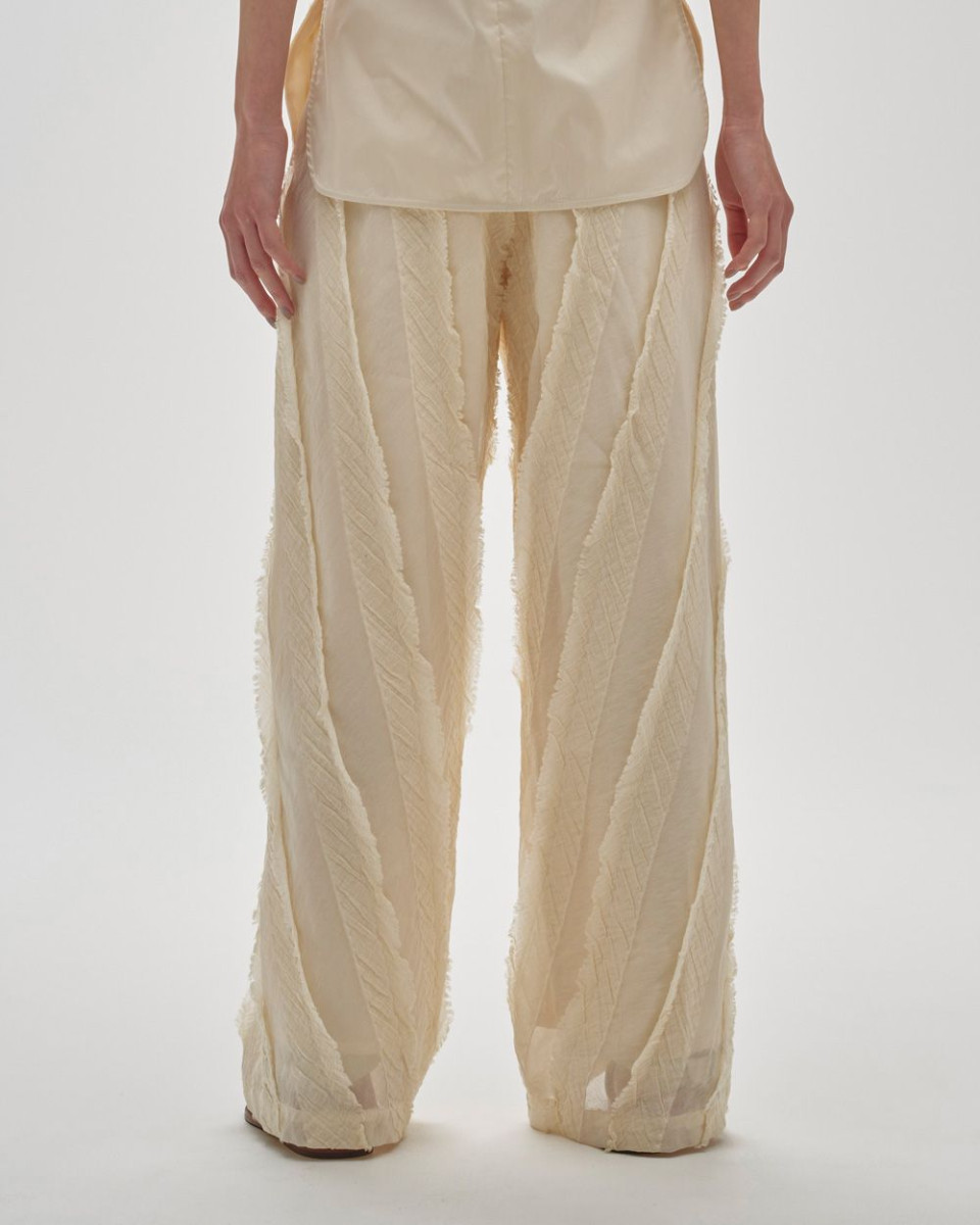 TODAYFUL SALE (トゥデイフル）Sheer Jacquard Trousers 即納