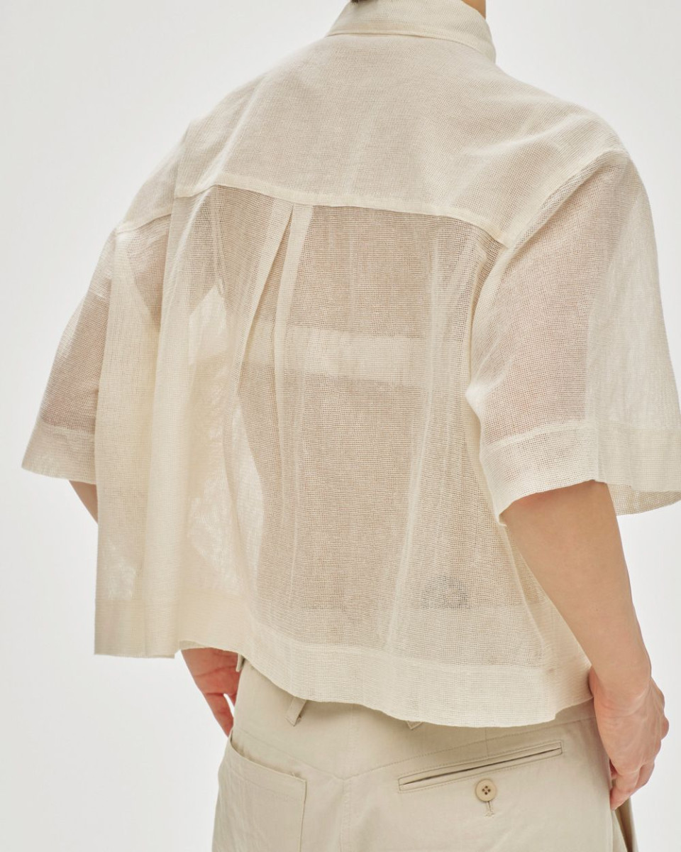 TODAYFUL SALE (トゥデイフル）Mesh Short Shirts 即納 : RAPTURE