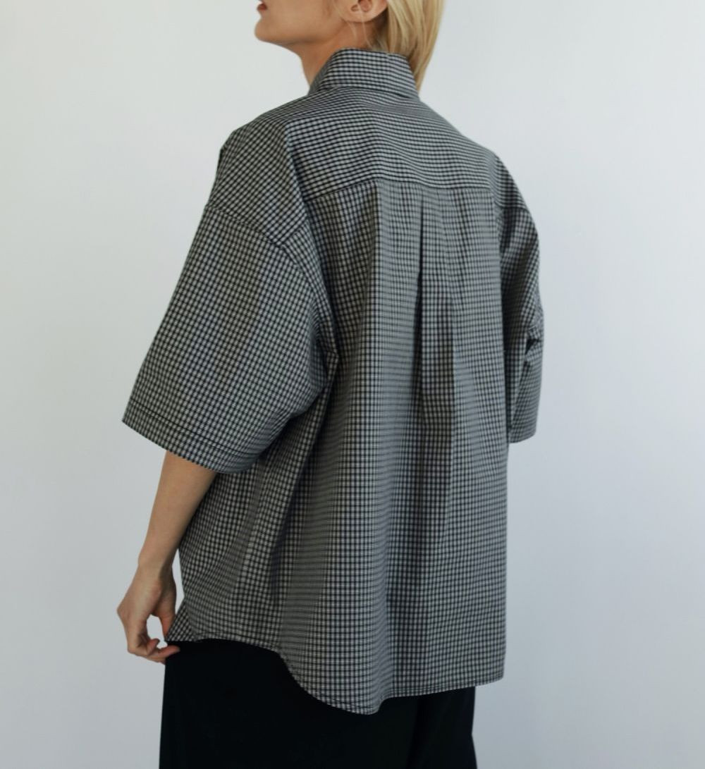 anuke ANUKE アンヌーク Check Over Shirts 即納 : RAPTURE