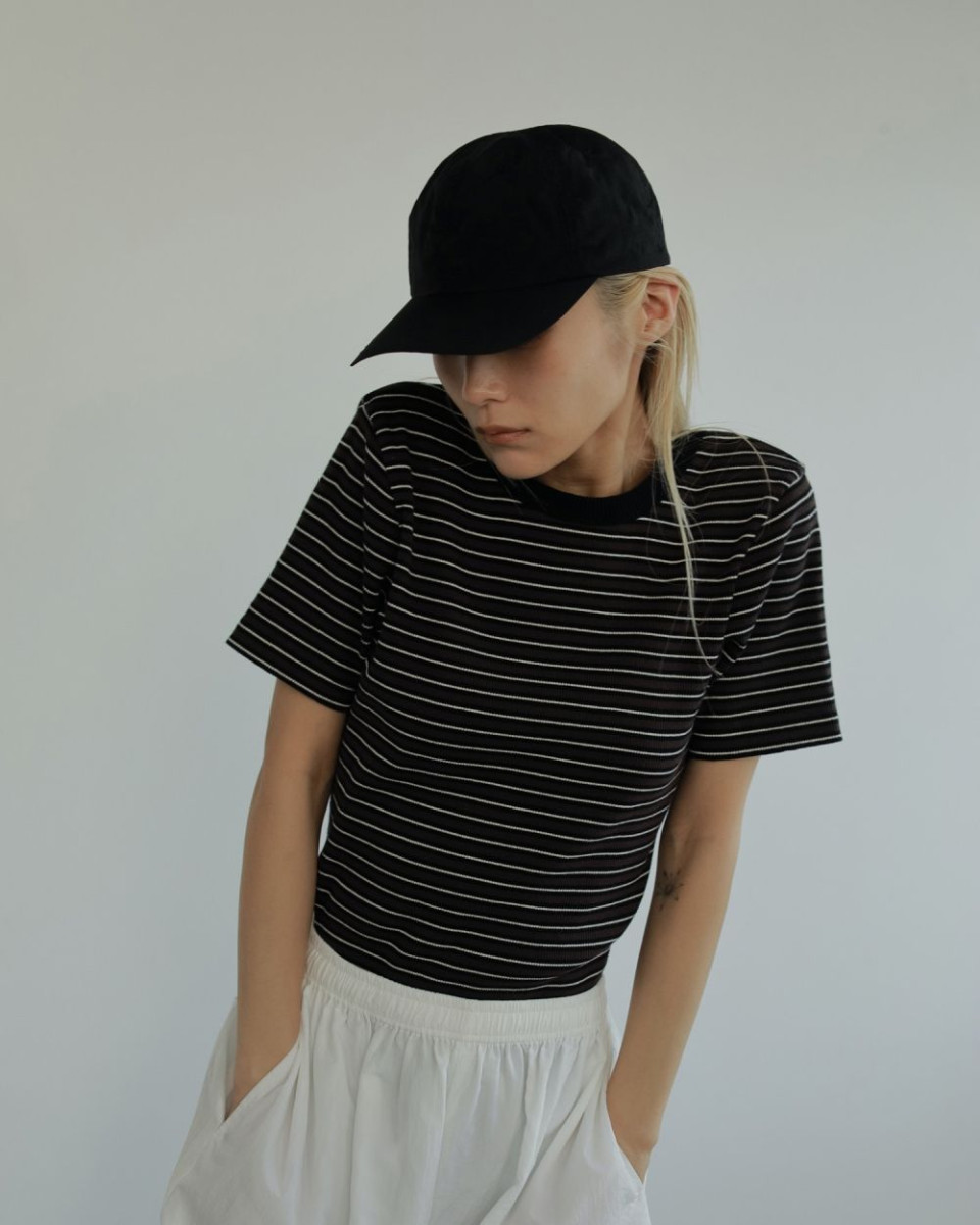 anuke ANUKE (アンヌーク）Border Rib T-shirts 即納 : RAPTURE