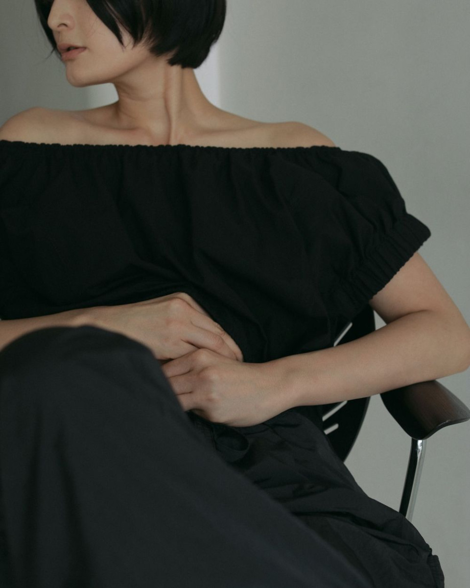 anuke アンヌーク　Soft Offshoulder Tops anuke ANUKE アンヌーク Gather Offshoulder Tops 即日発送