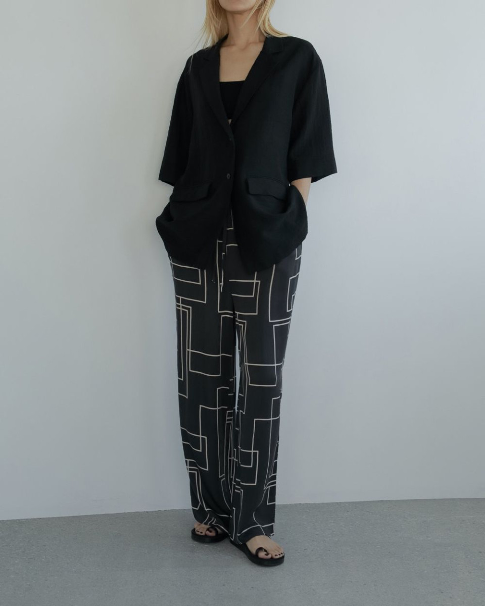 パンツ anuke Geometric Easy Pants anuke ANUKE アンヌーク Geometric Easy Pants 即日発送