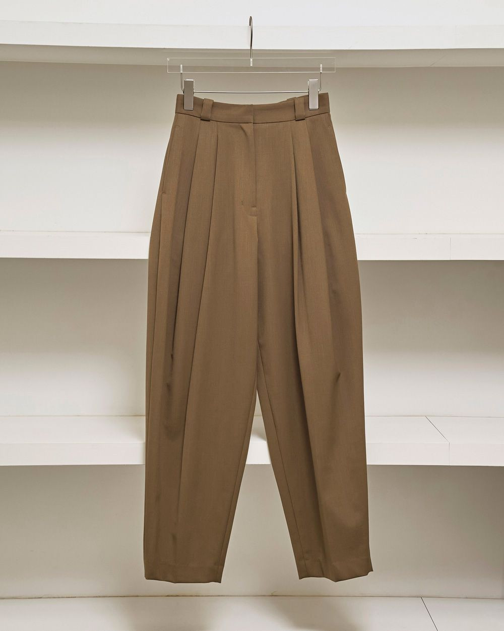 TODAYFUL トゥデイフル Tapered Tuck Trousers 即納 : RAPTURE - 通販