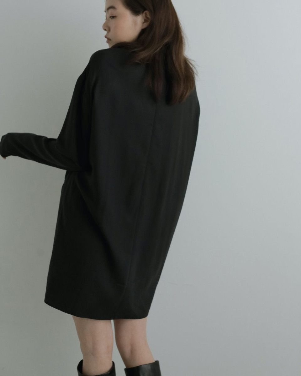 ワンピース anuke Cocoon Mini Onepiece 38 完売品！タグ付き・新品 anuke コクーンミニワンピース(38) ànuke