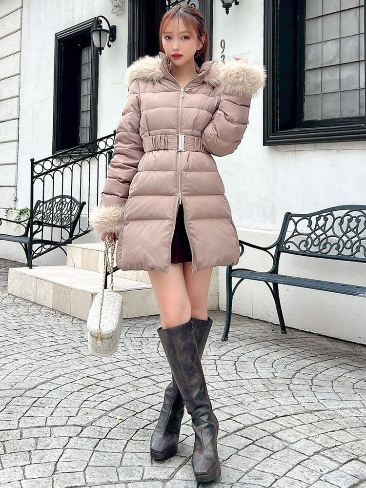 RESEXXY リゼクシー フード付きダウンコート 即日発送 期間限定価格