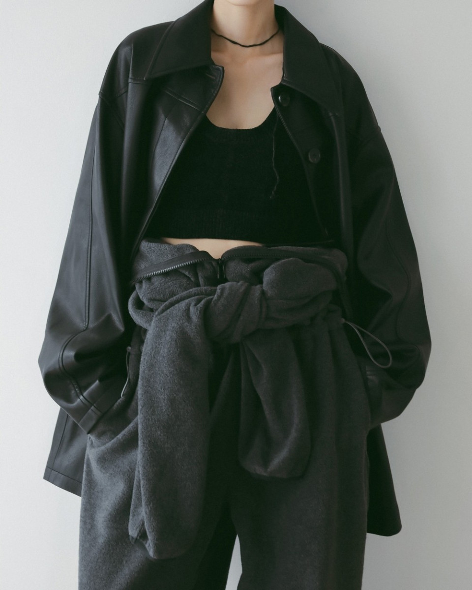 anuke（アンヌーク） Ecoleather Over Jacket 即納 : RAPTURE - 通販