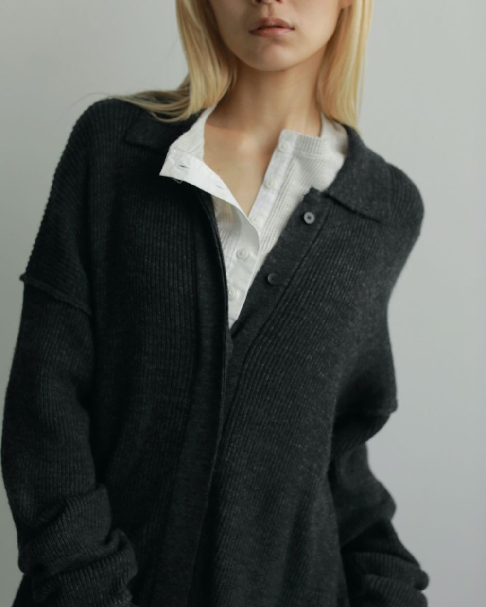 anuke（アンヌーク） Waffle Henley Tops 即納 : RAPTURE - 通販