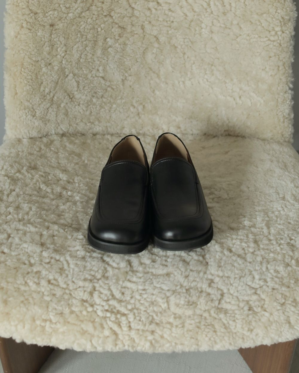 anuke（アンヌーク） Ecoleather Loafers 即納 : RAPTURE - 通販