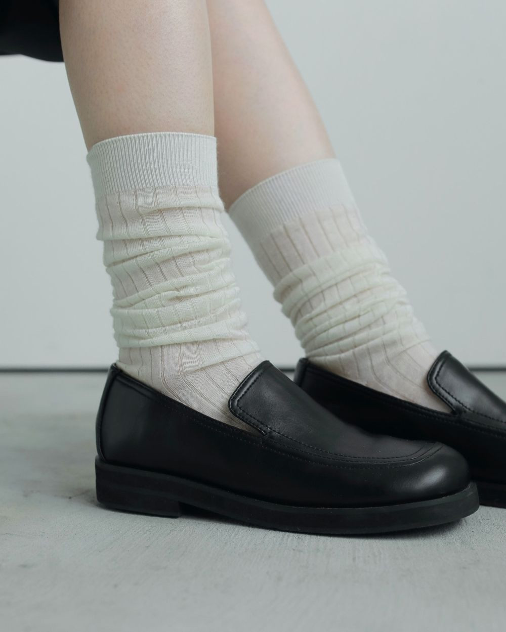 anuke（アンヌーク） Ecoleather Loafers 即納 : RAPTURE - 通販