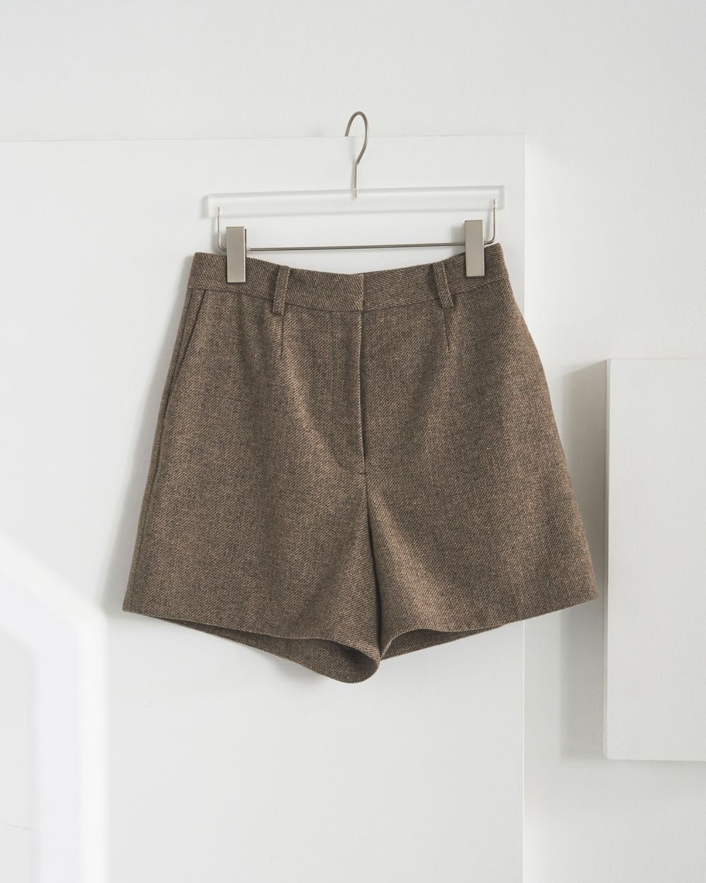 anuke（アンヌーク） Herringbone Short Pants へリンボーンショート