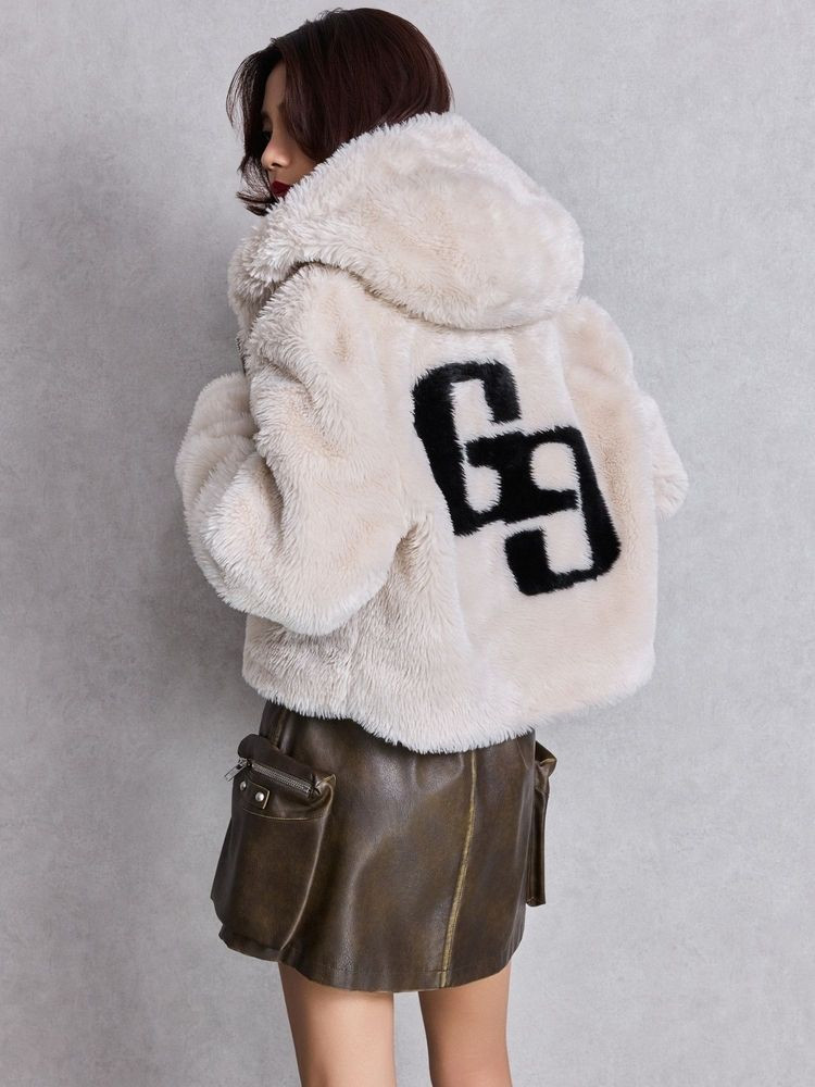 GYDA（ジェイダ） GGエコファーショートフードコート 即日発送