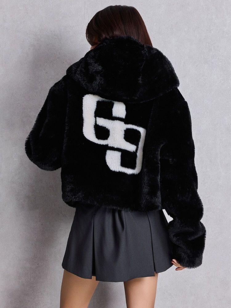 GYDA（ジェイダ） GGエコファーショートフードコート 即日発送