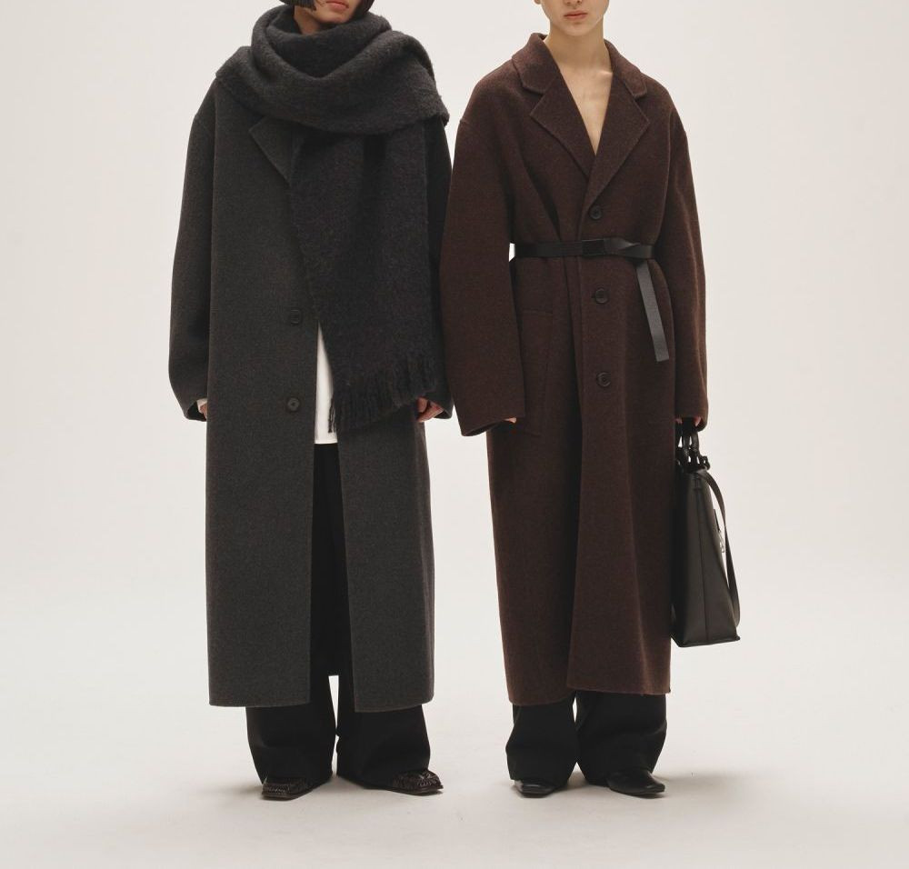 todayful Wool over coat ウールオーバーコート 黒 WOOL OVER COAT|ウール オーバー コートウール オーバー コート| MOONLOID