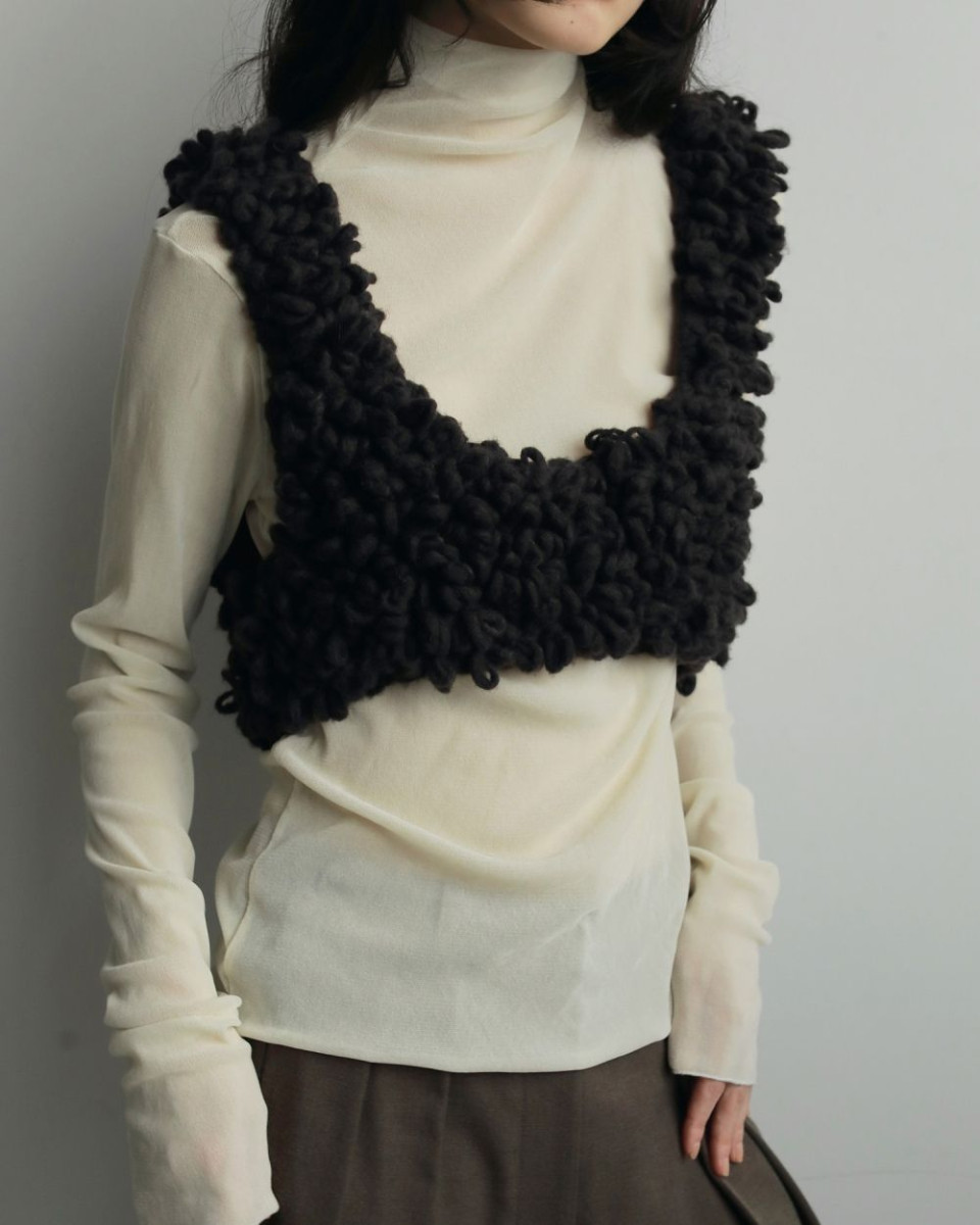 anuke（アンヌーク） Loop Knit Vest 即日発送 : RAPTURE - 通販