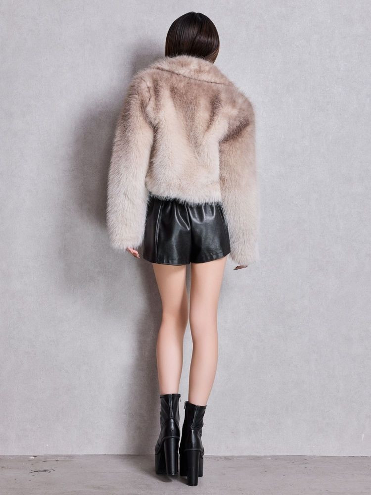 GYDA（ジェイダ） グラデーションECO FURコート 即日発送 : RAPTURE