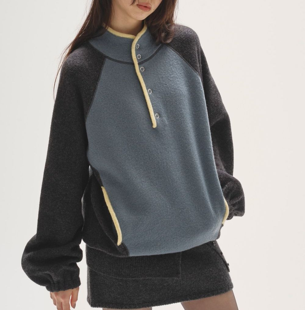 TODAYFUL トゥデイフル Wool 100% Piping Pullover 即日発送 : RAPTURE