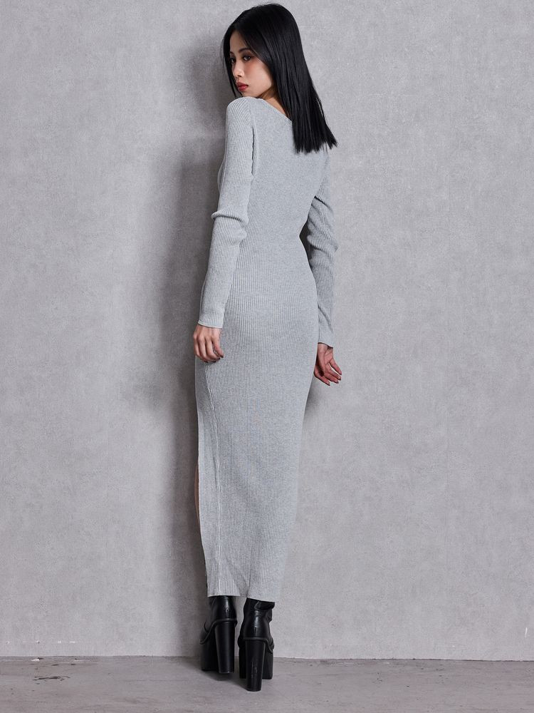 GYDA（ジェイダ） GD bijou MOLD LONGニットワンピース 即日発送