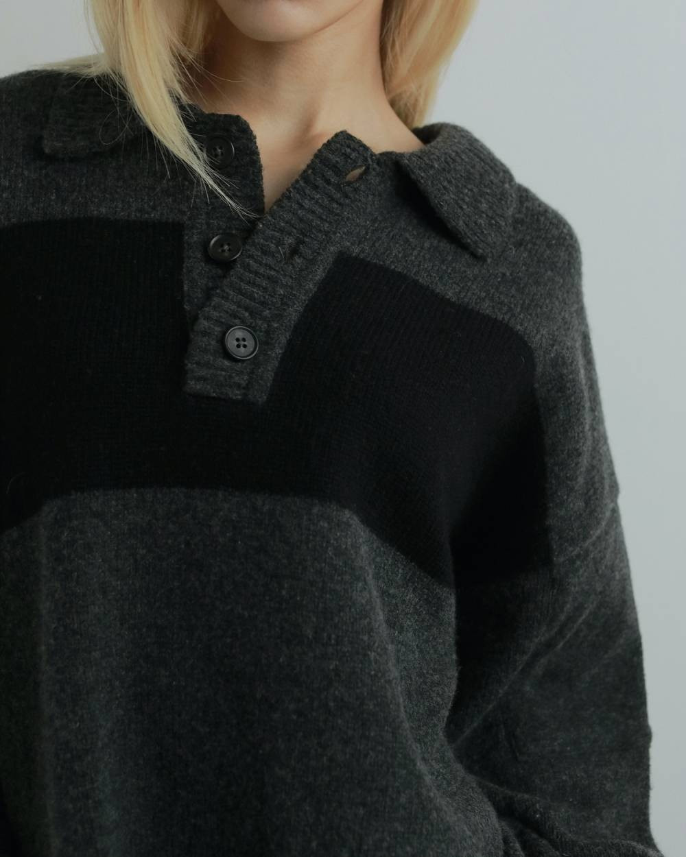 anuke（アンヌーク） Wool Polo Knit 即日発送 SALE : RAPTURE - 通販
