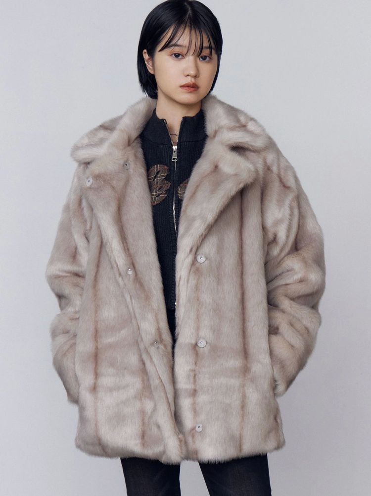 EMODA（エモダ） ミディフェイクファーコート 即日発送 : RAPTURE