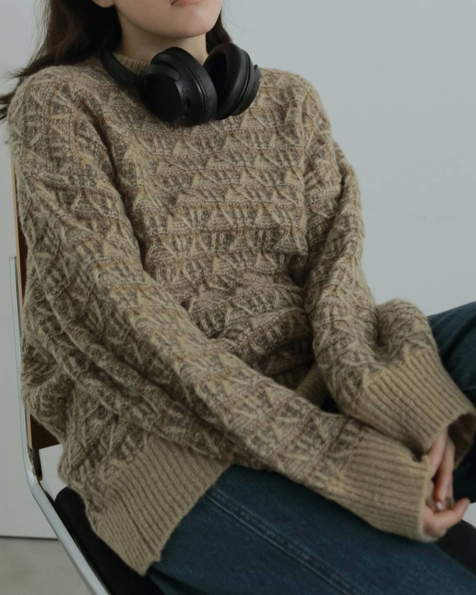 anuke（アンヌーク） Tucked Pattern Knit 即日発送 : RAPTURE - 通販