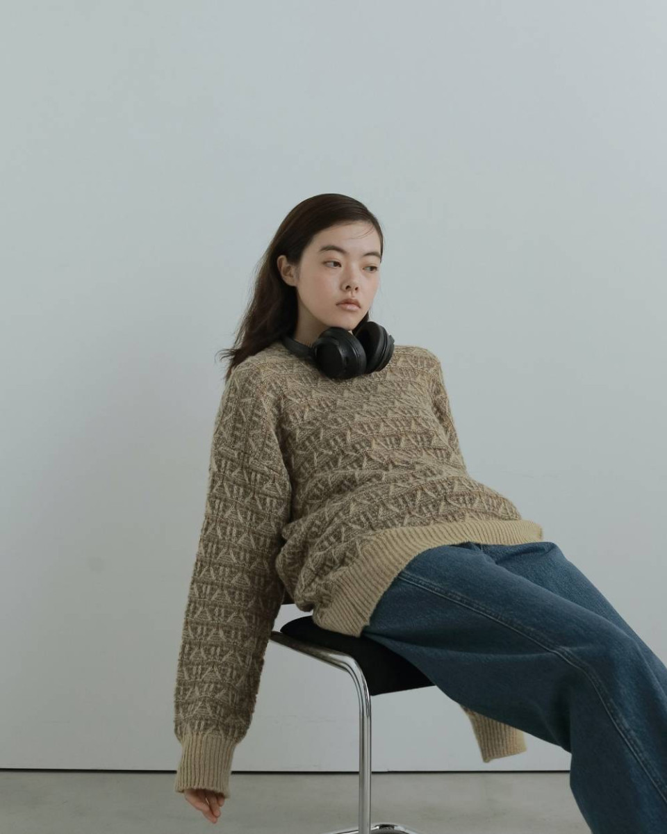 anuke（アンヌーク） Tucked Pattern Knit 即日発送 : RAPTURE - 通販