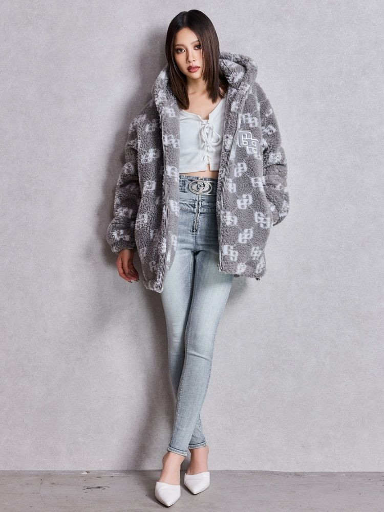 GYDA（ジェイダ） GGラメボアBIGブルゾン 即日発送 : RAPTURE - 通販