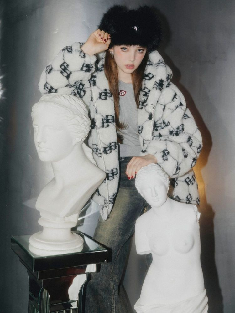 GYDA（ジェイダ） GGラメボアBIGブルゾン 即日発送 : RAPTURE - 通販