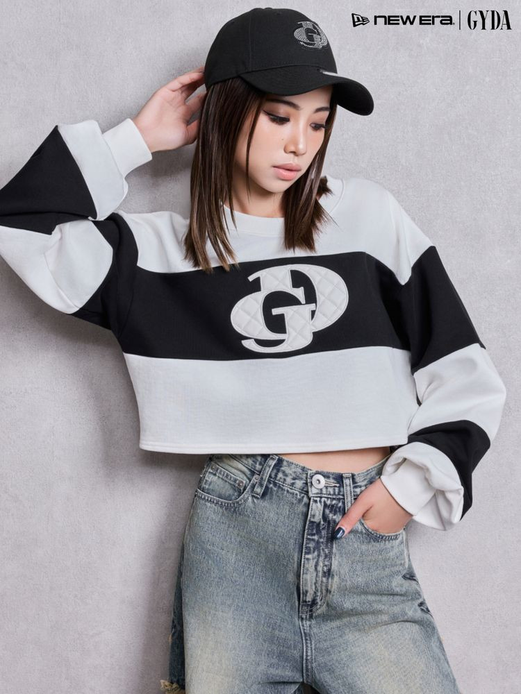 GYDA GYDA×NEWERA GD bijouニット 新発売 ホワイト GYDA（ジェイダ