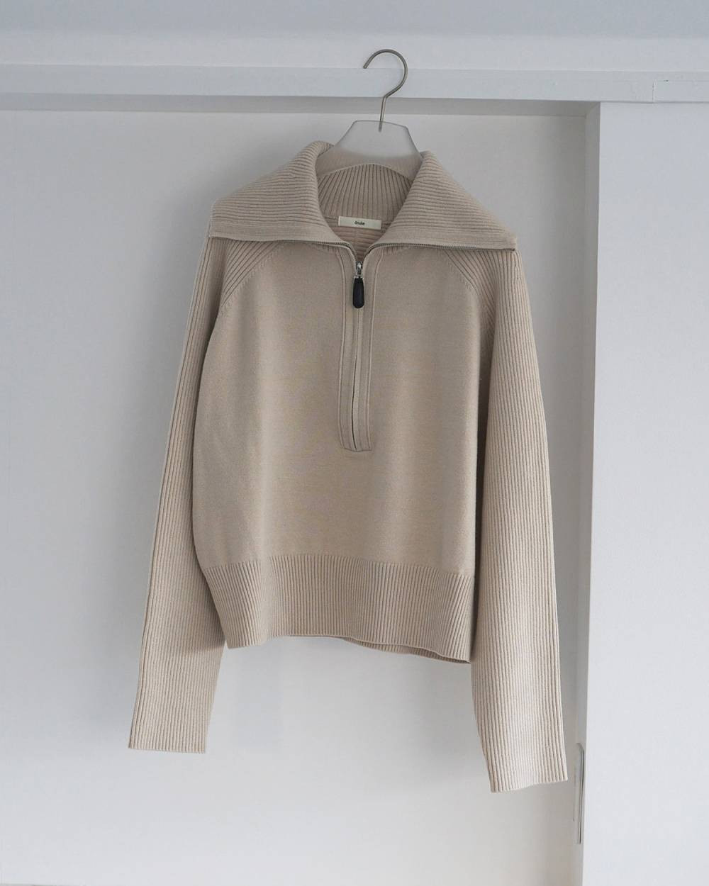 anuke（アンヌーク） Zip Rib Knit 即日発送 : RAPTURE - 通販 - Yahoo 