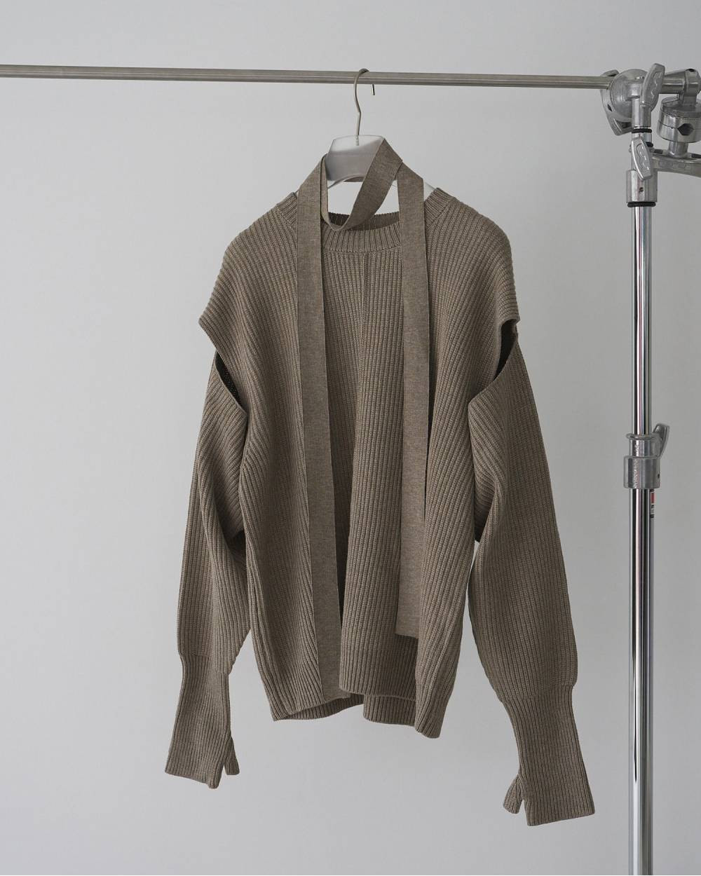 anuke（アンヌーク） Slit Rib Knit 即日発送 : RAPTURE - 通販 
