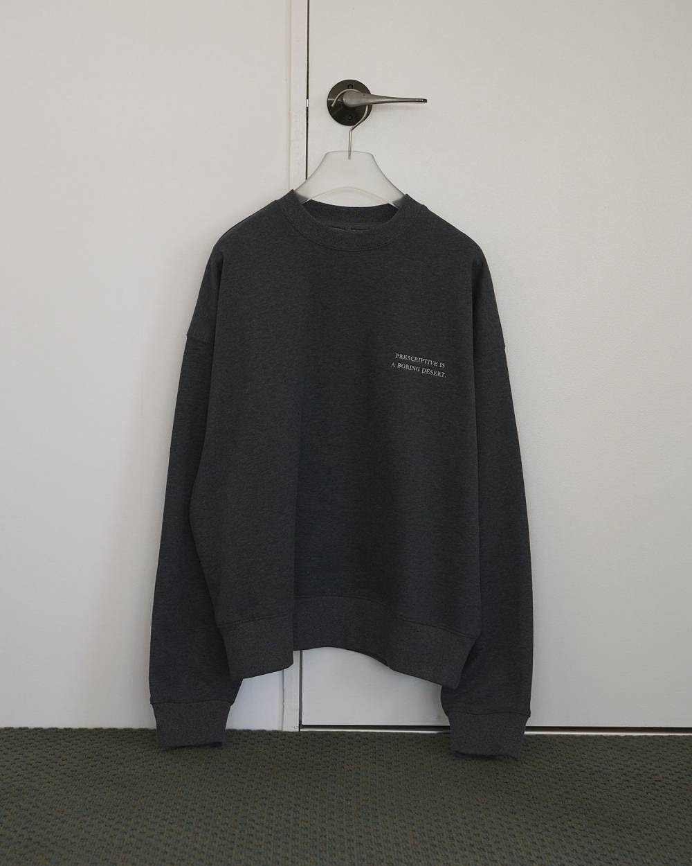anuke（アンヌーク） Embroidery Logo Sweat 即日発送 : RAPTURE
