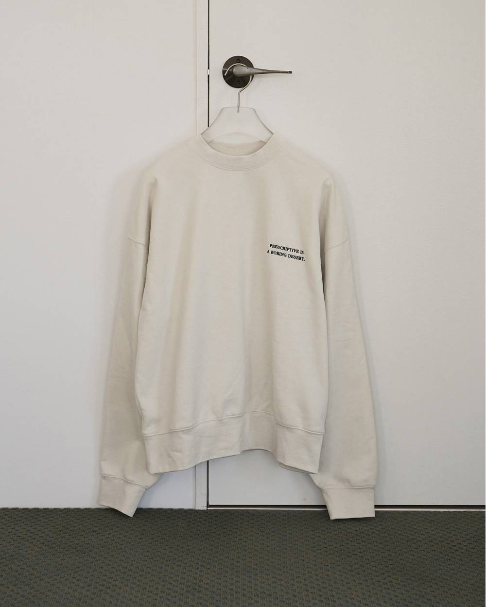 anuke（アンヌーク） Embroidery Logo Sweat 即日発送 : RAPTURE