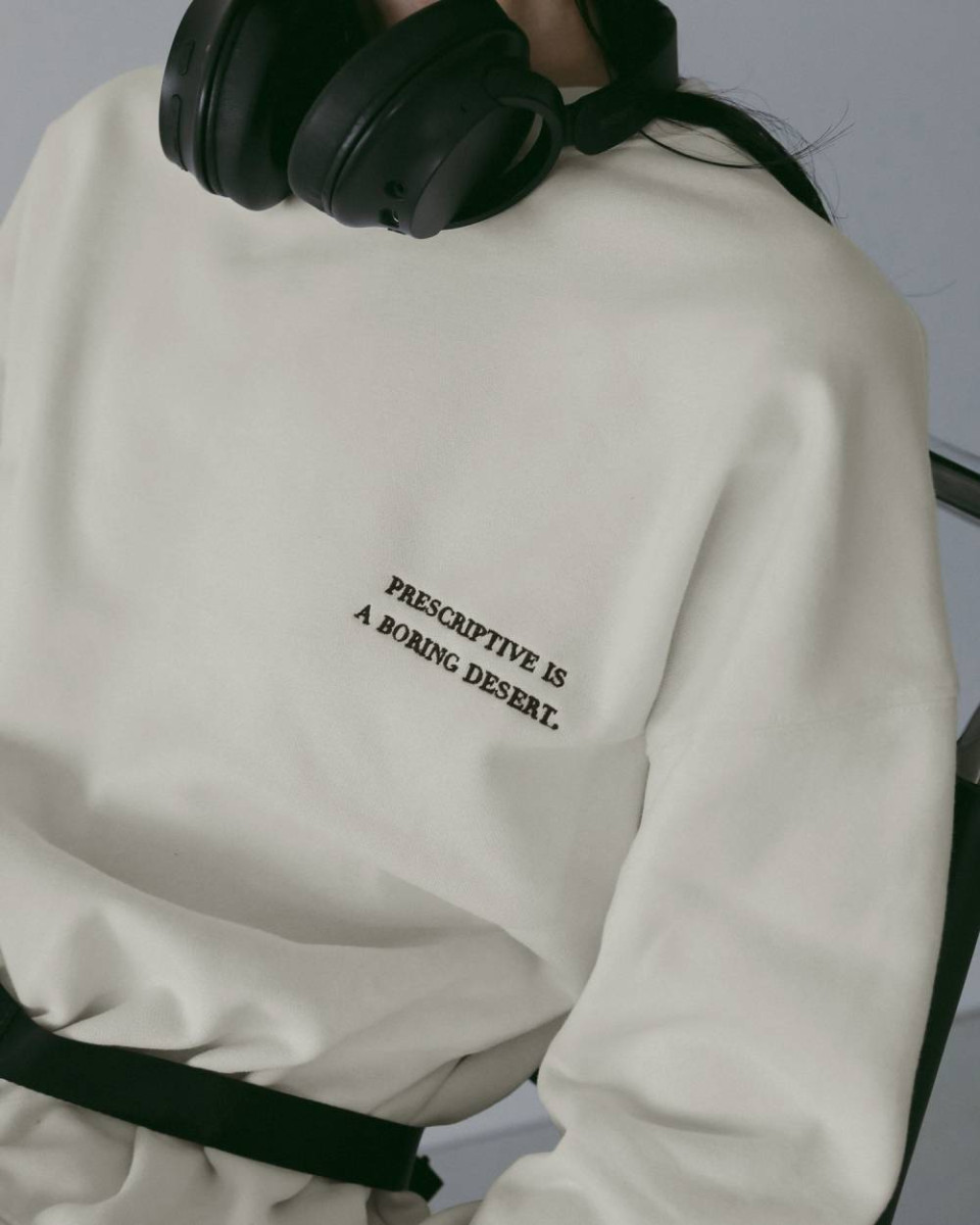 anuke（アンヌーク） Embroidery Logo Sweat 即日発送 : RAPTURE