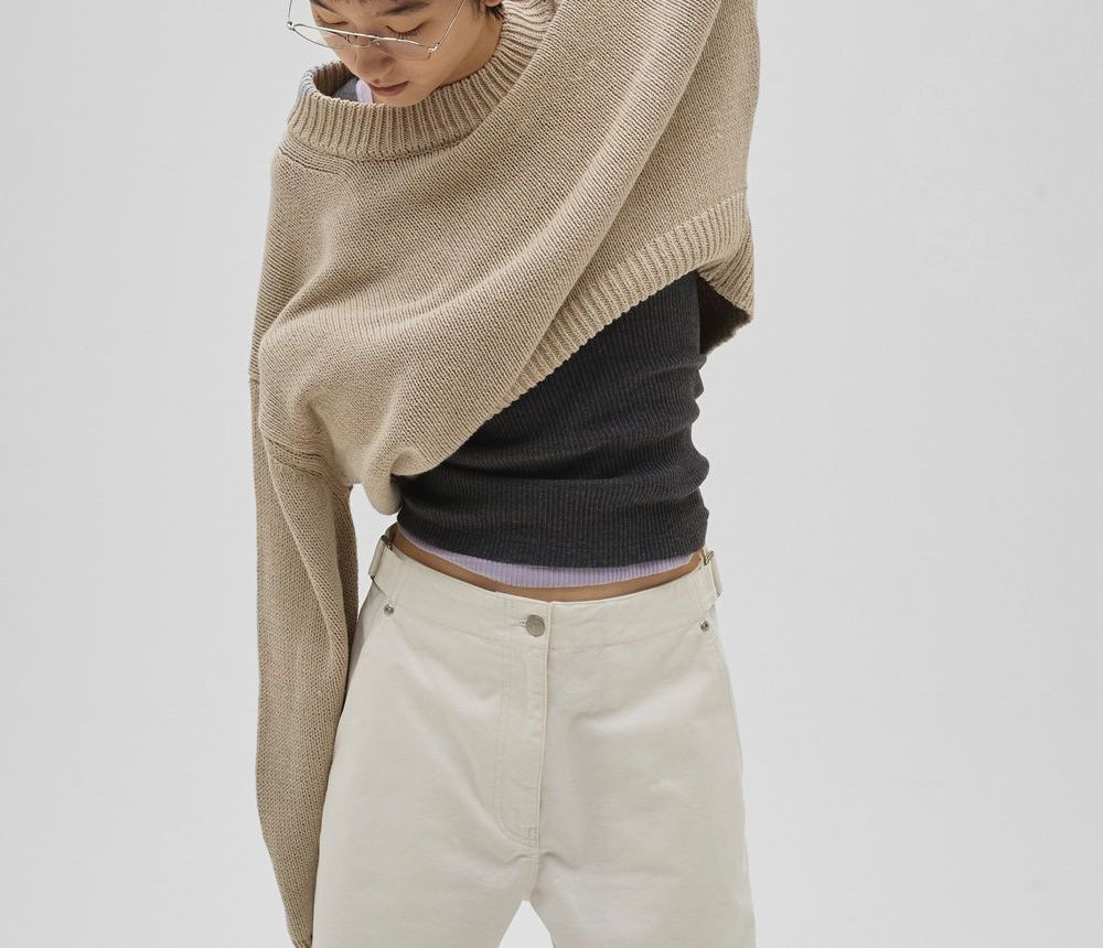 TODAYFUL トゥデイフル 即日発送 Roundhem Linen Knit : RAPTURE