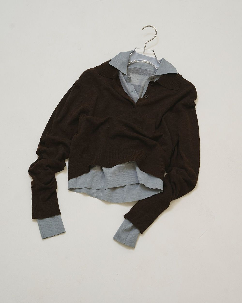 TODAYFUL トゥデイフル Layered Polo Knit 即日発送 : RAPTURE - 通販