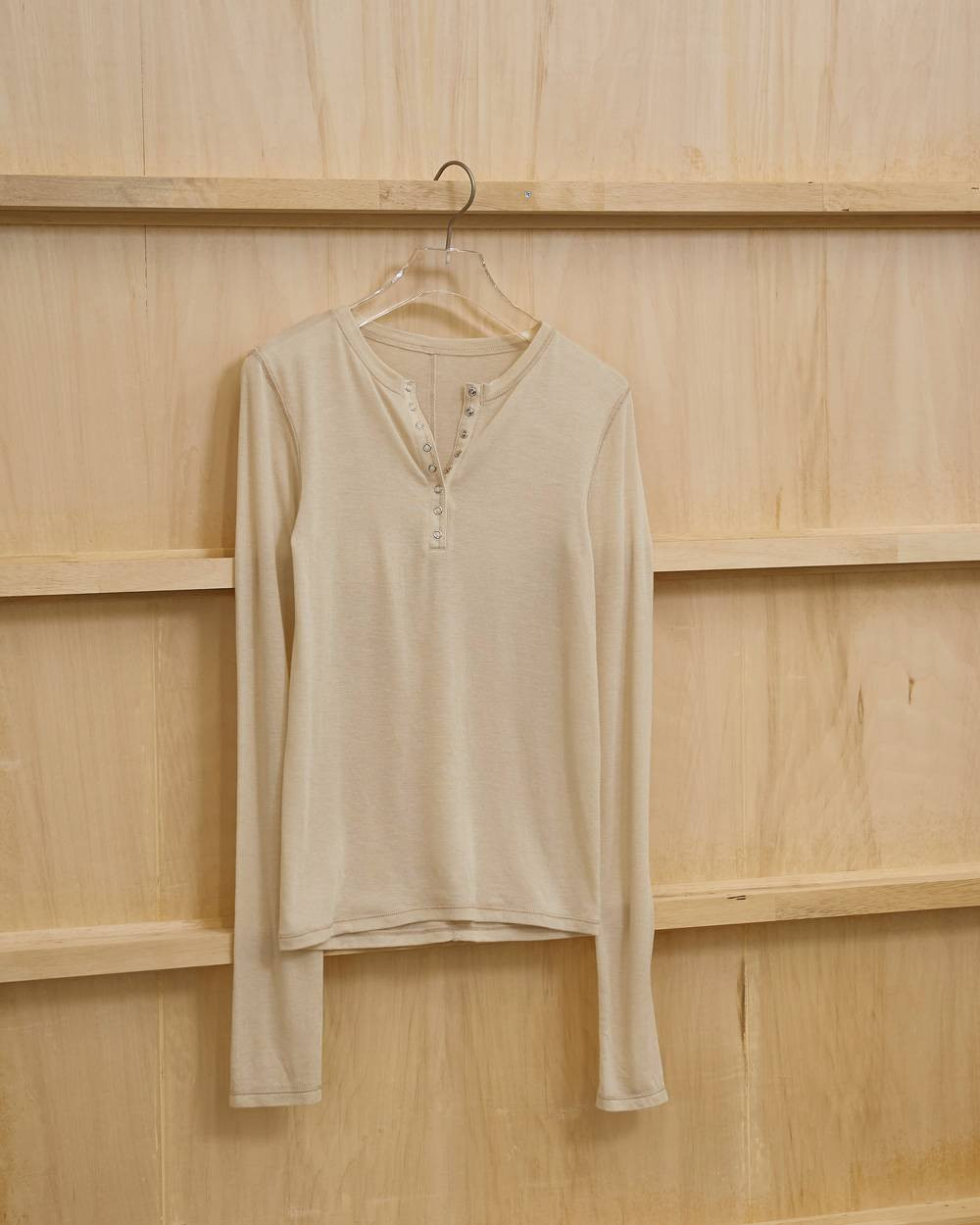 TODAYFUL トゥデイフル Henleyneck Soft Tops 即日発送 : RAPTURE